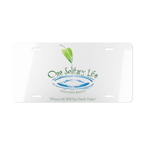 The OSL Vanity Plate